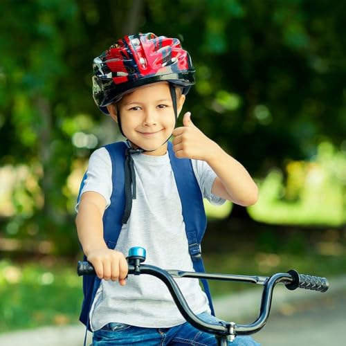 Fahrradklingel Mini Fahrradklingel Laut 120 Dezibel Mountainbike Rennrad Radsportklingel Klarer Klang Geeignet für Erwachsene Kinder Jungen Mädchen (Rot)