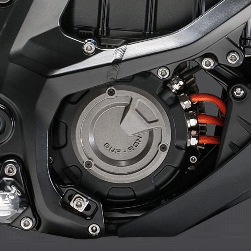Leistungsstarkes Elektromotorrad – 95 km/h, 74V Akku