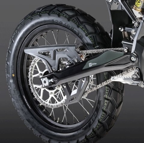 Leistungsstarkes Elektromotorrad – 95 km/h, 74V Akku
