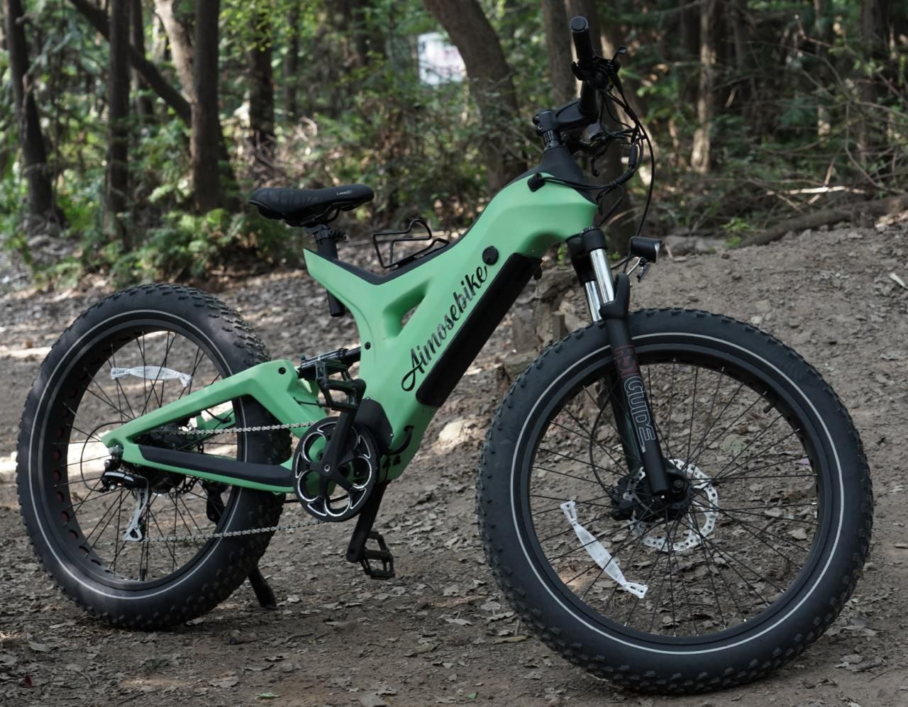 1000W E-Fatbike 26 Zoll – Vollgefedertes Carbon E-Mountainbike